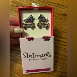 Bomb Party Holiday Edition 2022 Statement Earrings